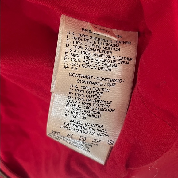 Vintage Diesel Leather Jacket Men’s size Large - Picture 9 of 10